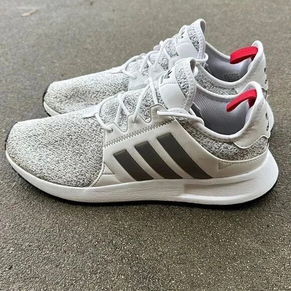 Adidas x_plr knit white & gray sneakers main image 7